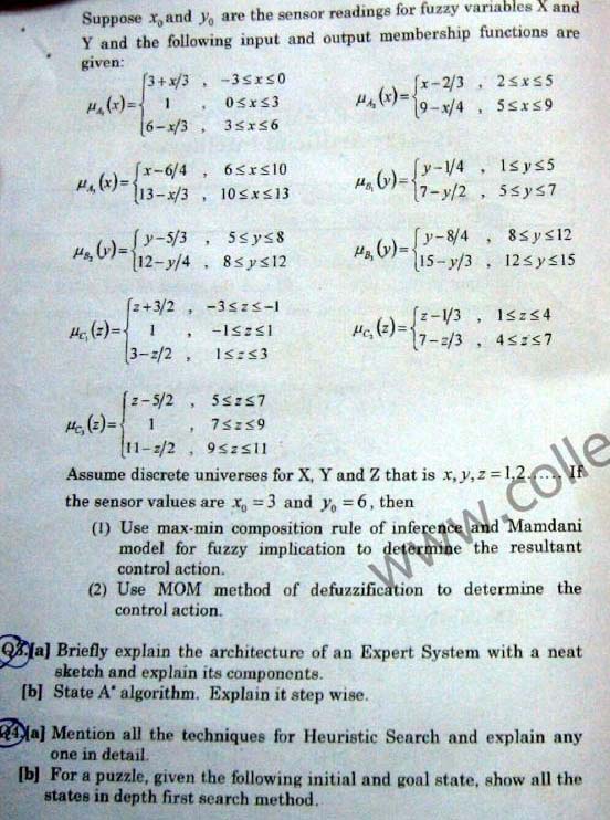 NSIT Question Papers 2012 – 8 Semester - End Sem - IC-412