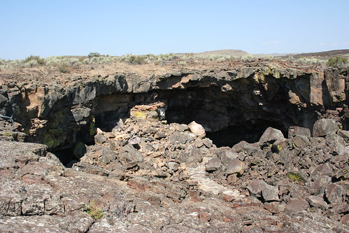 usa ice volcano lava indian tube idaho cave shoshone