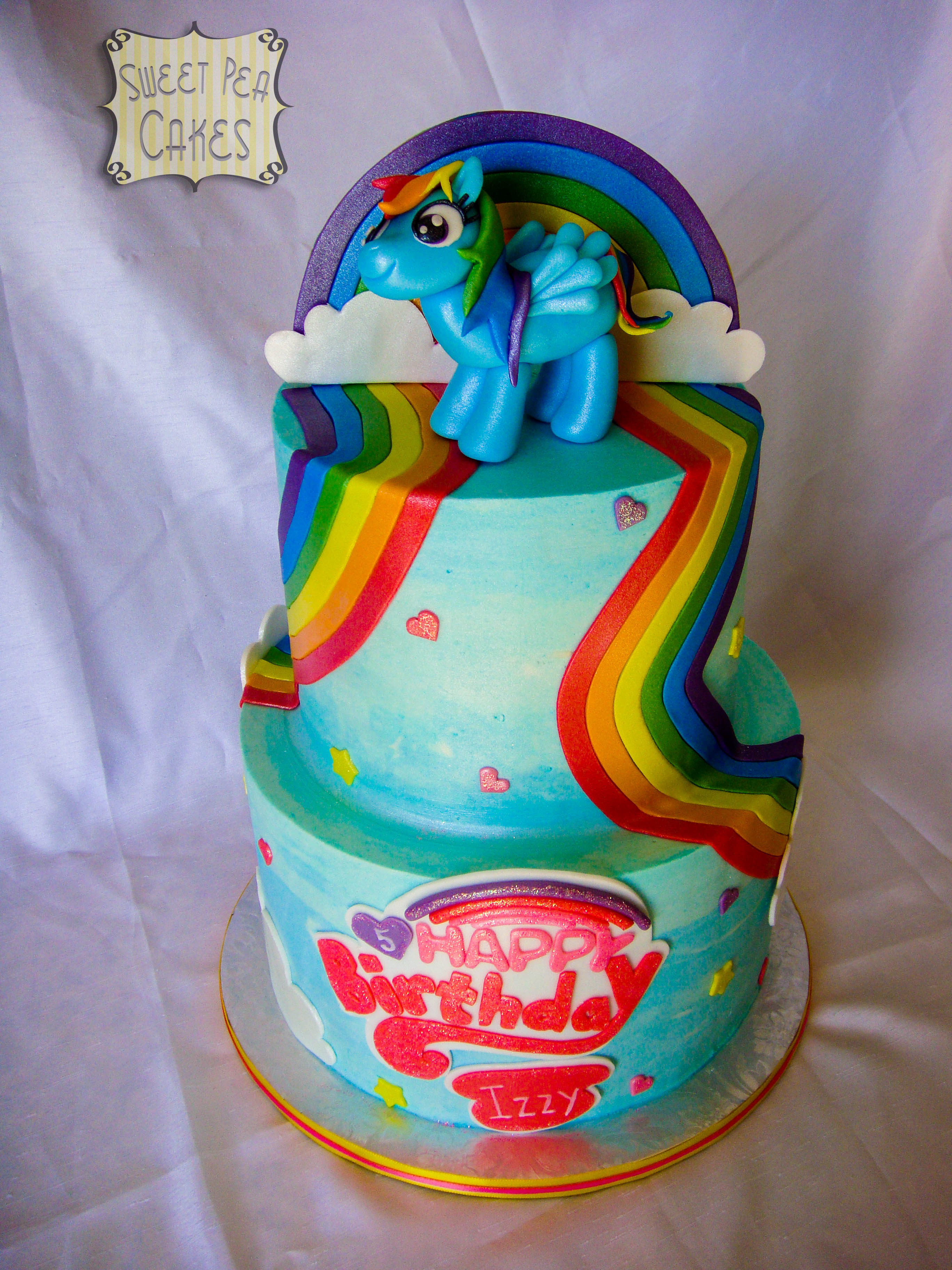 Rainbow Dash Birthday Cake  Flickr - Photo Sharing!