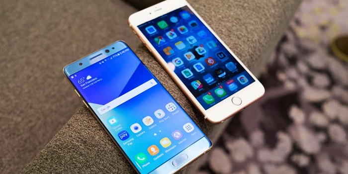 Diferencias entre iPhone 7 Plus y Samsung Galaxy Note 7 comparativas