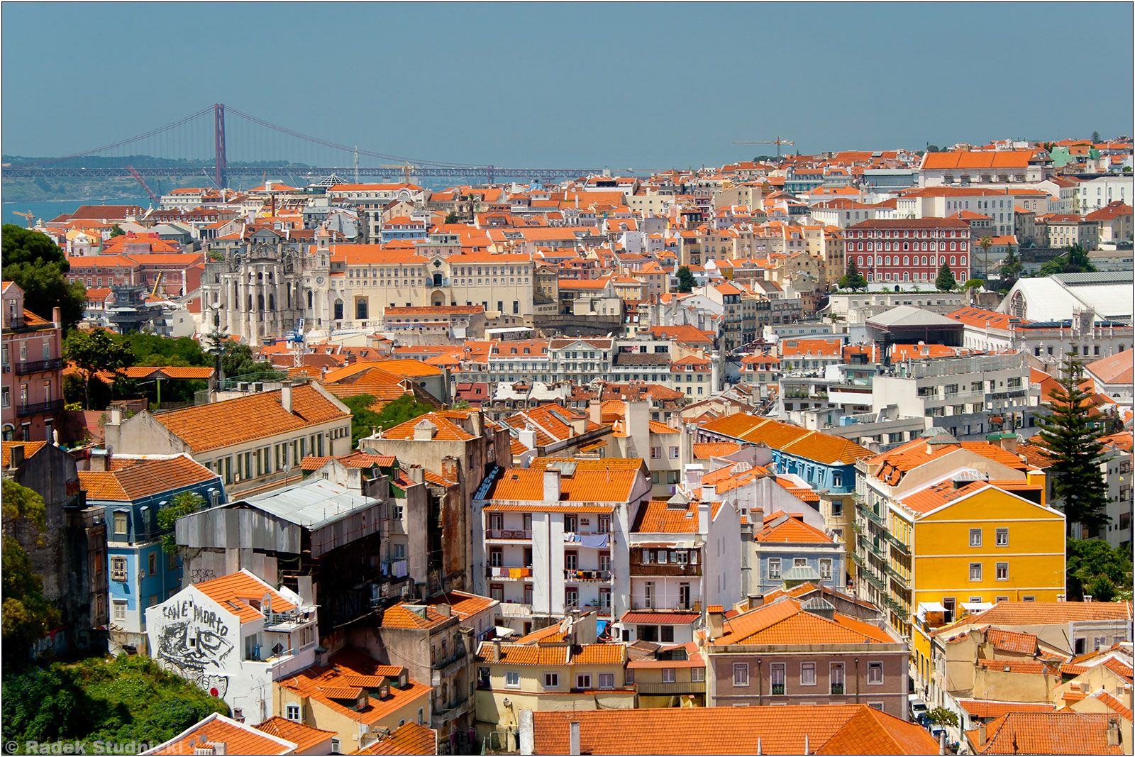 Widok na Lizbonę