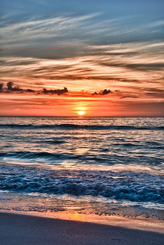 sunset gulfofmexico water clouds stpetersburg waves unitedstates florida fl stpetebeach nikond800 nikonnikkor2412014ged richhaig richardhaigphotography