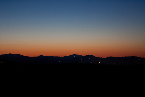 sunset astrophotography comet skyatnight c2011l4panstarrs