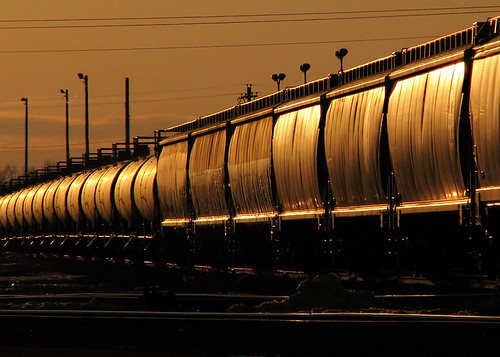 railroad sunset sky sun cars train south railway tint sd aberdeen dakota railfan bnsf