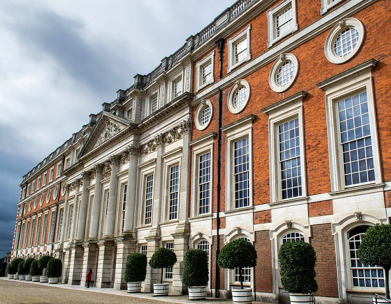 The East Front, Hampton Court Palace. Credit MrsEllacott