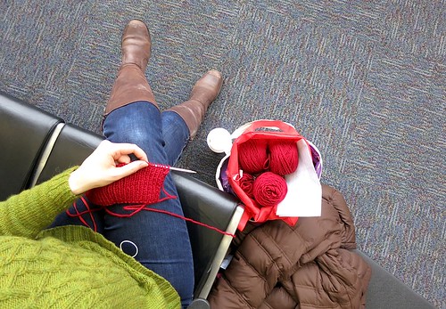 Feb19-AirportKnitting