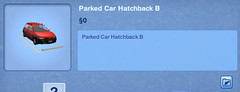 Parked Car Hatchback B