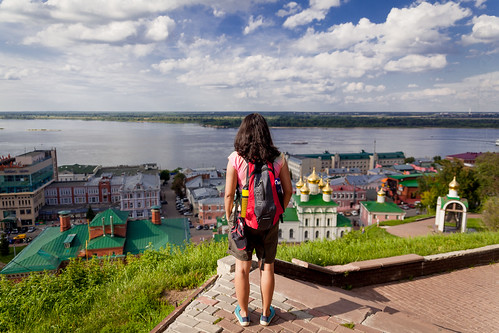 Overlooking the Oka & Volga