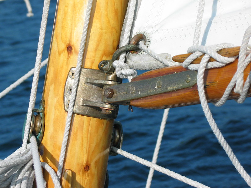 model yacht gooseneck fittings