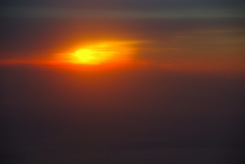 sunset czechrepublic airialpicture