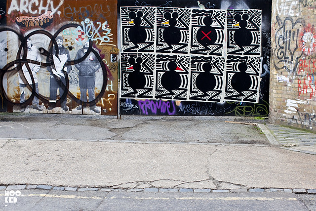 Artist Paul Insect & Sweet Toof hit the streets of Shoreditch