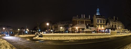 road street winter light sky panorama snow night dark olympus streetphoto oldbuilding omd em5