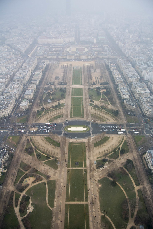 Paris, France - View from the Eiffel Tower