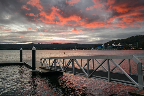 pink sunset grey ramp waterfront samsung pontoon mirrorless gosfordcity nx300