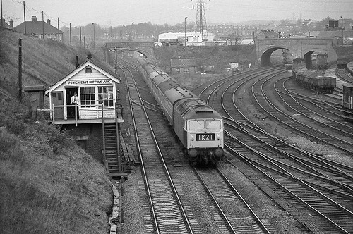 br transport trains 1972 ipswich class47 eastsuffolkjunction