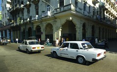 Lada 2105 - Policía Nacional Revolucionaria, La Habana, Cuba