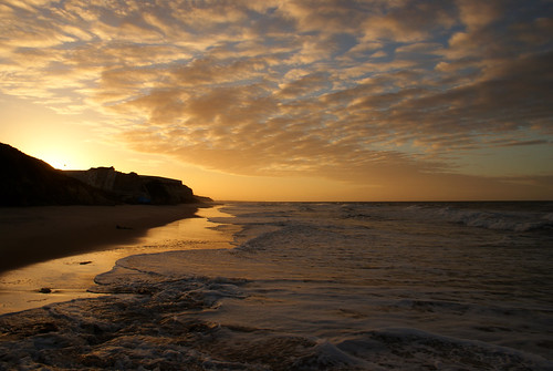 ocean sunset shadow sea sky cliff cloud sun reflection water branco sand day cloudy wave ceará a200 morro arimm