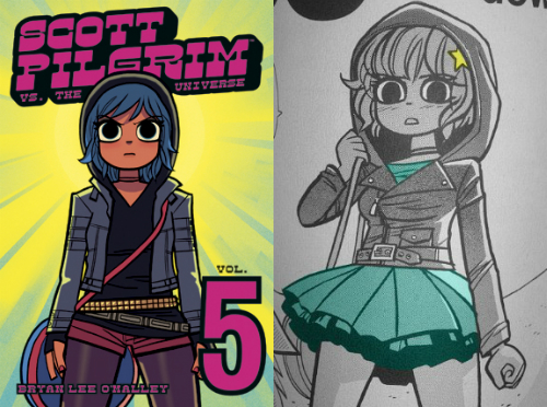 My feet hurt all the time. ramona flowers outfits The colour is more grayis...