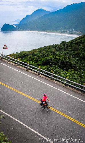 Cycling along Taiwan East Coast