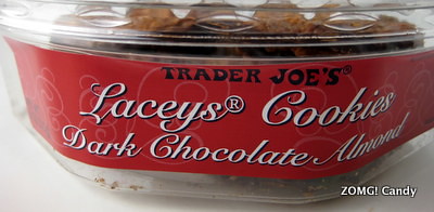 Trader Joe's Laceys Cookies - Dark Chocolate Almond
