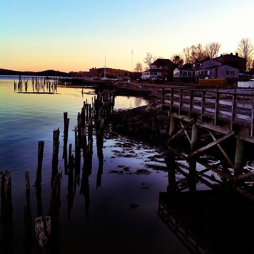 sunset square dock maine squareformat wiscasset coastalmaine iphoneography instagramapp uploaded:by=instagram wiscassetbay foursquare:venue=4c5c95976147be9a8fbb8f09