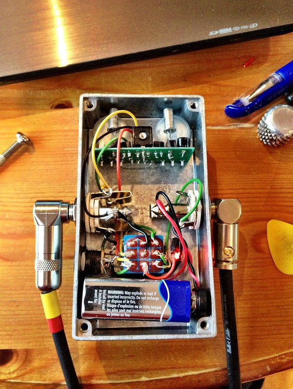 DIY Fuzz Face with funky old transistors