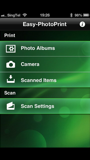 CP900 - EasyPhoto Print App On iOS