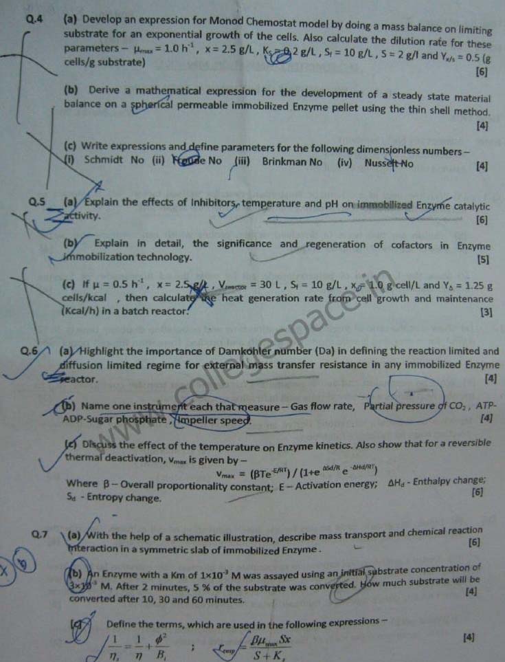 NSIT Question Papers 2012 – 6 Semester - End Sem - BT-315