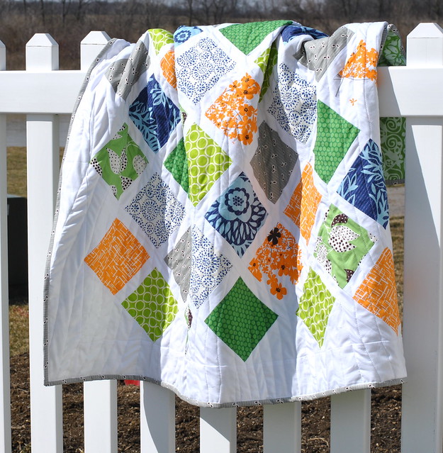 Lattice - Free Baby Quilt Pattern