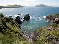 Dunmore Head and Blasket Islands from Dunquin