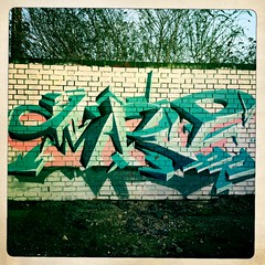 Graffiti, Abbey Mills, Leicester