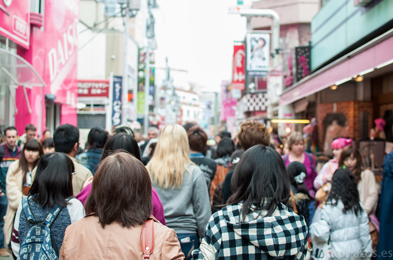 Takeshita Street, la calle de tiendas más concurrida de Tokio