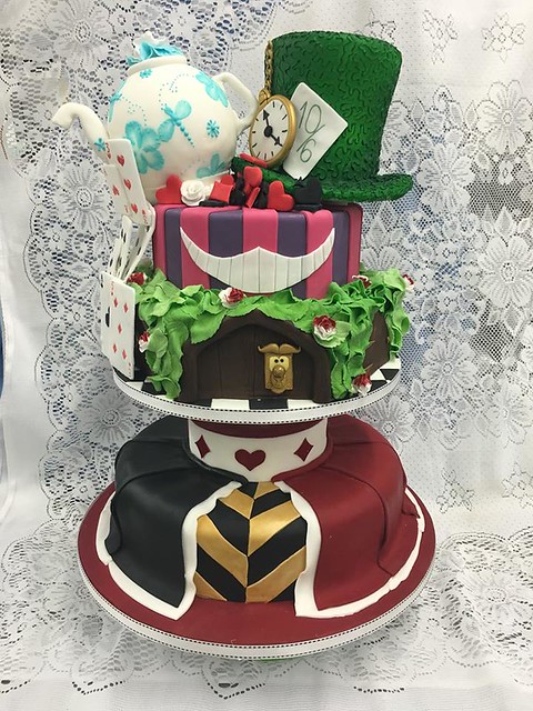 Alice in Wonderland Cake by Turners Cakes Shop in the UK
