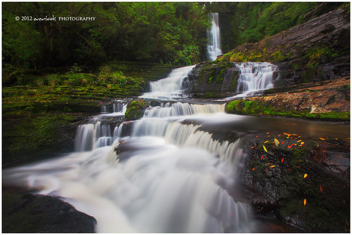 newzealand landscape photography waterfall dee catlins southland reel everlook macleanfalls