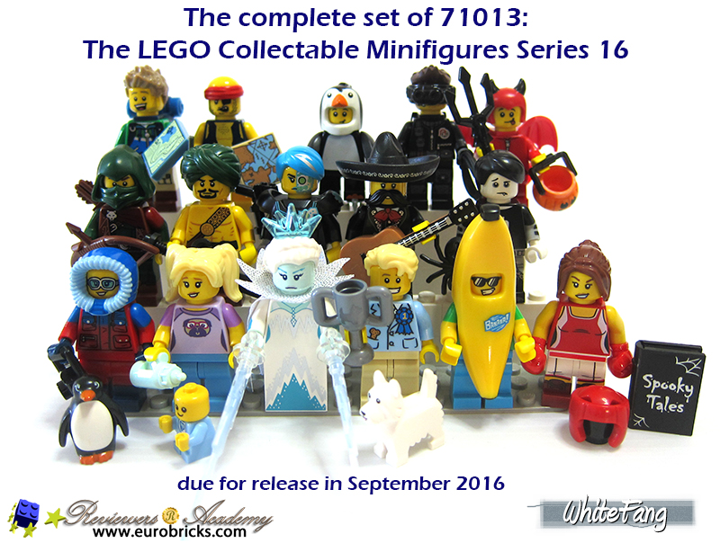 s choose your favourite character LEGO 71013 Minifigures Series 16 