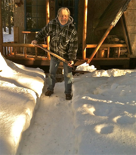 winter snow cabin horst deka 2013
