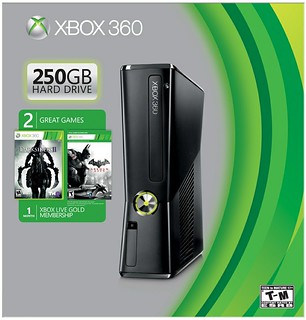 Xbox 360 E 250GB Console with Brand New GTAV Game from 2P Gaming