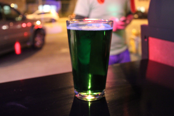 St. Patrick's Day - green beer