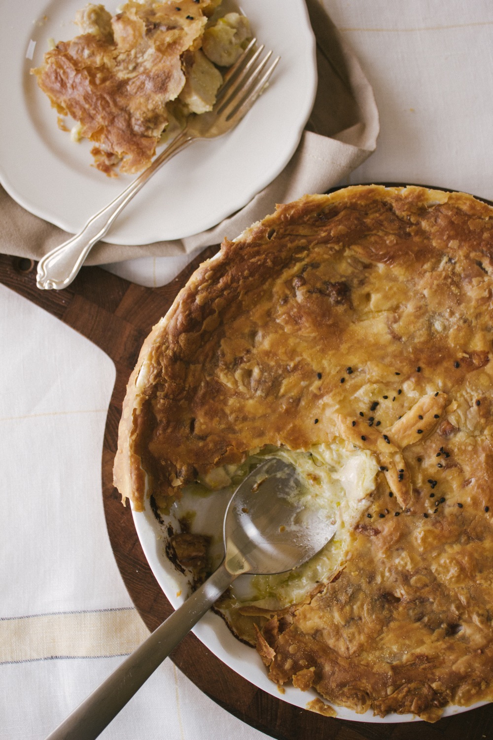 Chicken and Leek Pie by Simple Provisions
