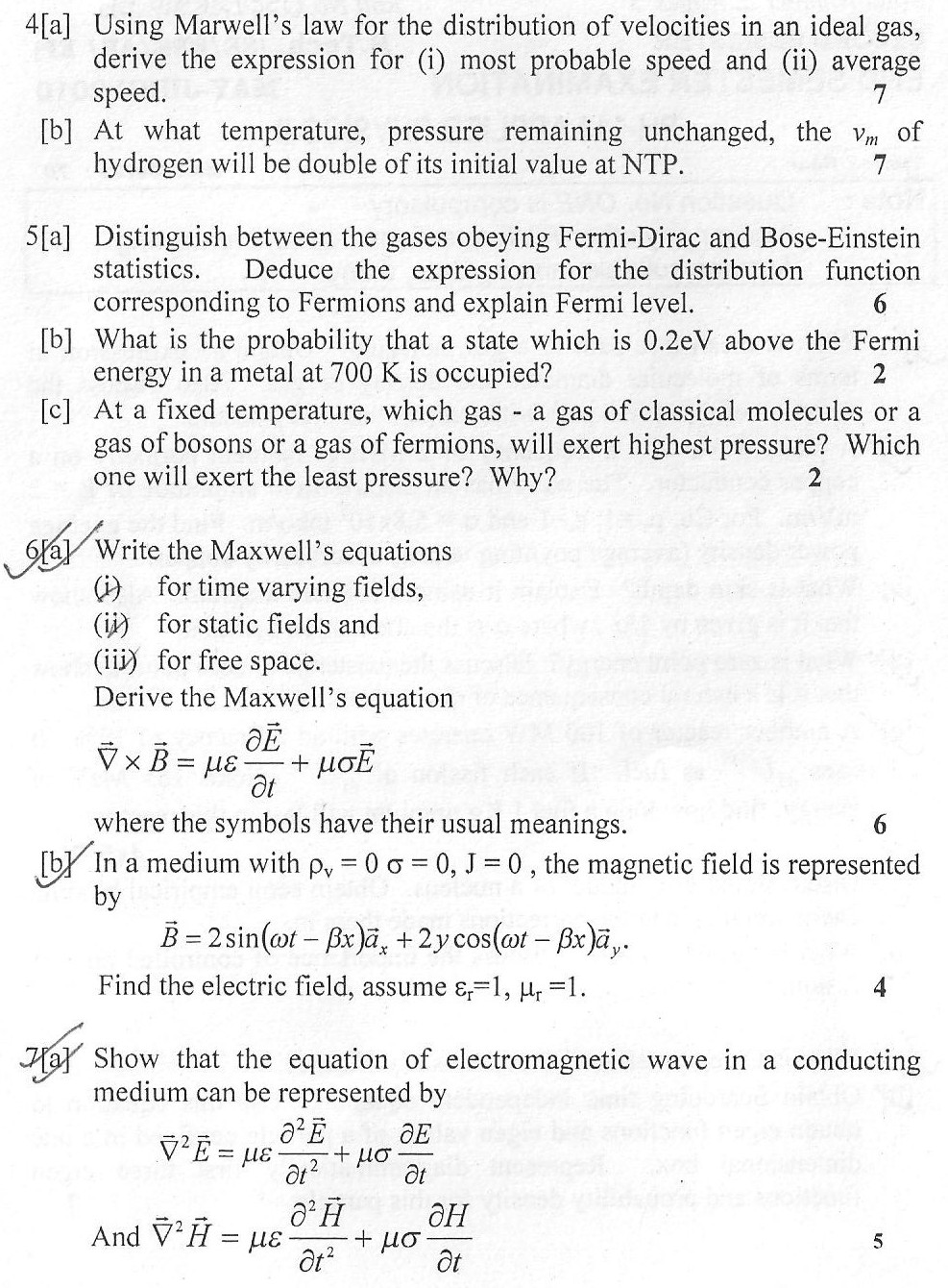 DTU Question Papers 2010 – 2 Semester - End Sem - PH-113