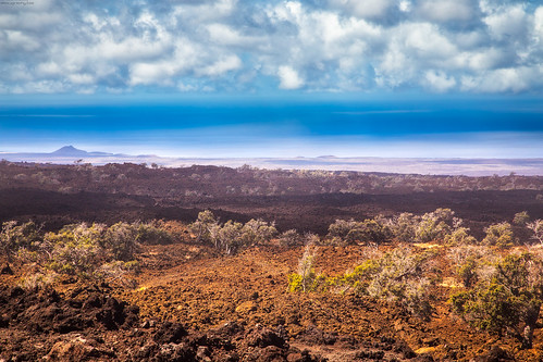 landscape hawaii outdoor lava volcano bigisland vacation oceanview unitedstates us layers coast