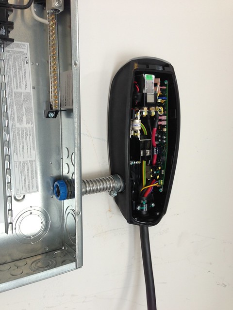 Tesla Model S Charger Installation - an album on Flickr mobile home switch wiring 