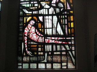 St Mark, Prince Albert Road, St Mark window detail
