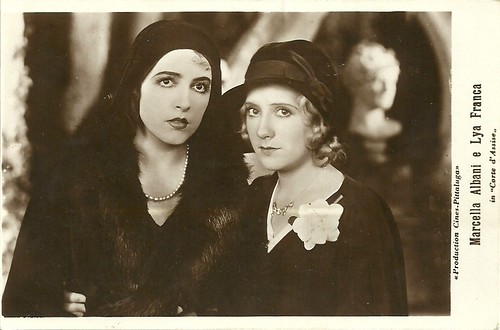 Marcella Albani and Lya Franca in Corte d'Assise