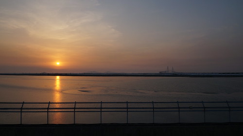 sunset sony incheon a57 songdo westsea yeongjongairport