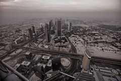 Getting Dark in Dubai