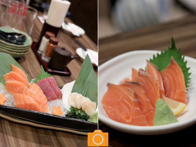 Watami Assorted Sashimi and Salmon Sashimi