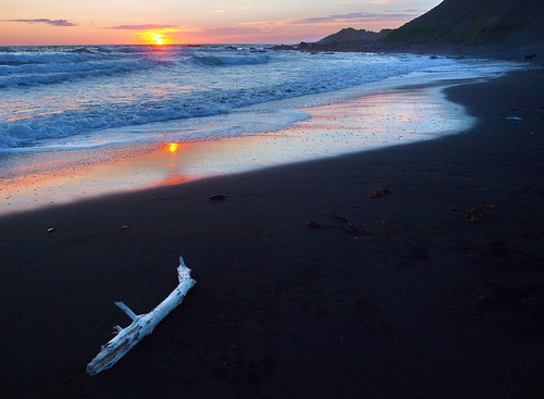 sunset beach st newfoundland driftwood brides