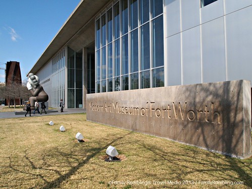 Modern Art Museum, Fort Worth Cultural District. Fort Worth Texas. FamilyRambling.com