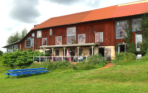 bildström architecture arkitektur old gammal building byggnad barn lada red röd faluröd almalöv art konst museum värmland sweden sverige
